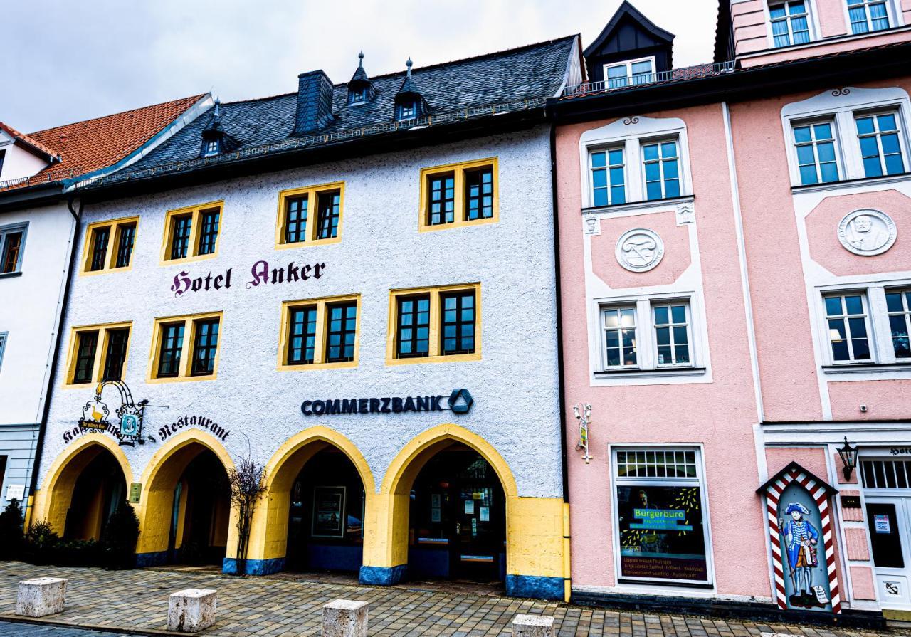 Hotel Anker Saalfeld Saale Exterior photo